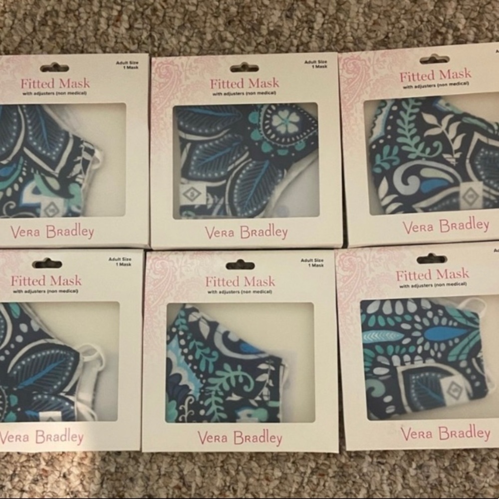 Set of 2 Vera Bradley Face Masks